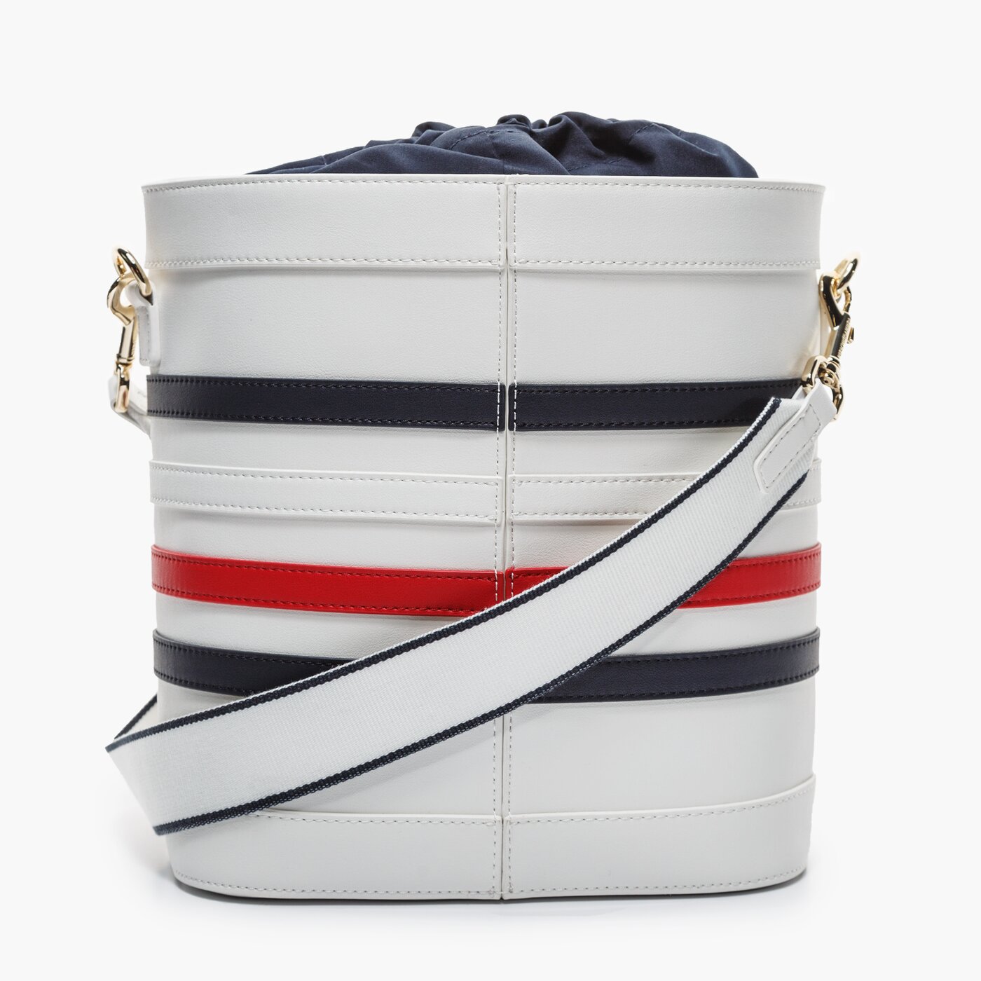 Damska torebka TOMMY HILFIGER TOREBKA ITEM STAPLE BUCKET aw0aw083100k5 kolor multicolor