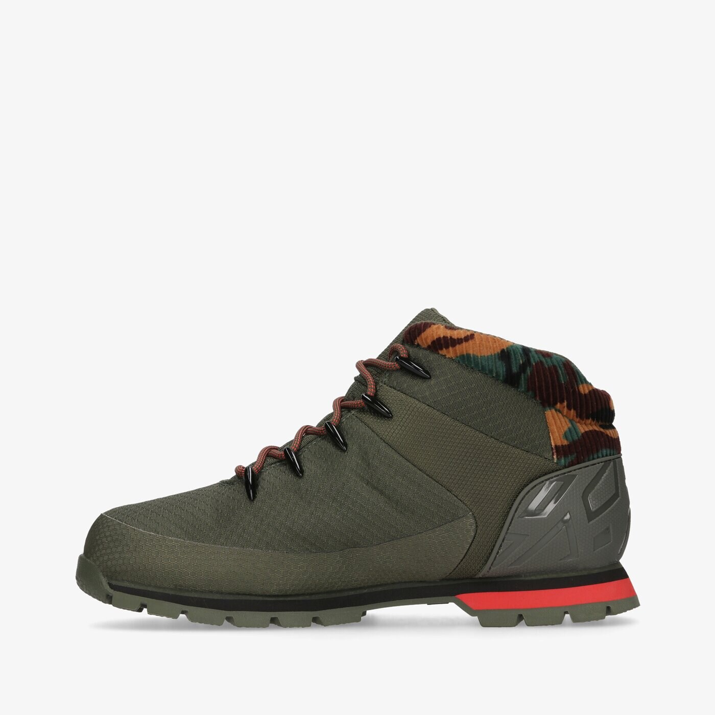 Męskie buty outdoor (trekkingowe) TIMBERLAND EURO SPRINT FABRIC WP tb0a2k7qa581 kolor khaki