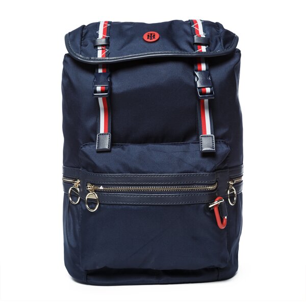 Damska torebka TOMMY HILFIGER TOREBKA EXPLORER BACKPACK aw0aw05663413 kolor granatowy
