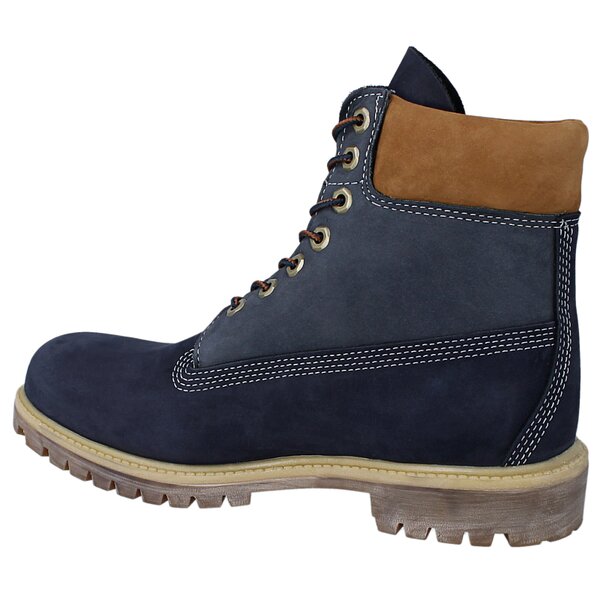 Męskie buty za kostkę TIMBERLAND PREMIUM 6 INCH BOOT 9653b kolor granatowy