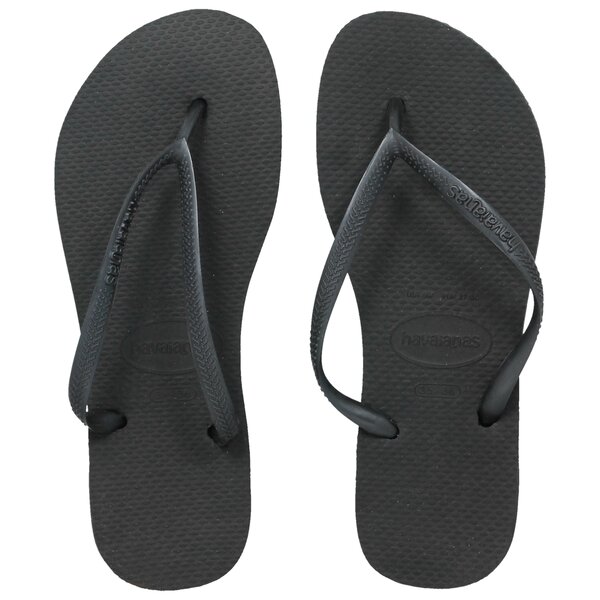 Damskie klapki HAVAIANAS SLIM FLIP FLOPS WOMEN'S  40000300090 kolor czarny
