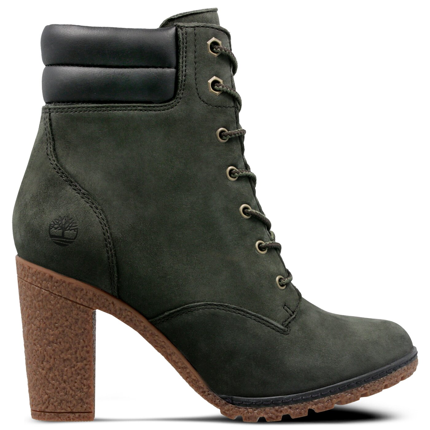 Damskie botki / sztyblety TIMBERLAND TILLSTON 6 INCH DBL WR a1qje kolor zielony