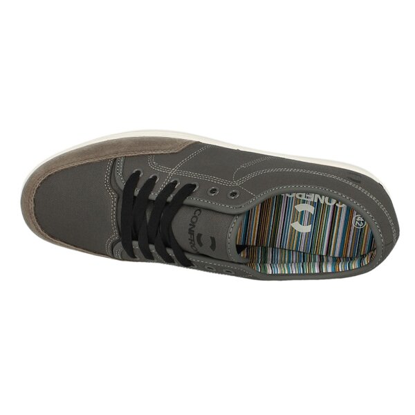 Męskie sneakersy (buty) CONFRONT DIEGO cfl114001 kolor szary