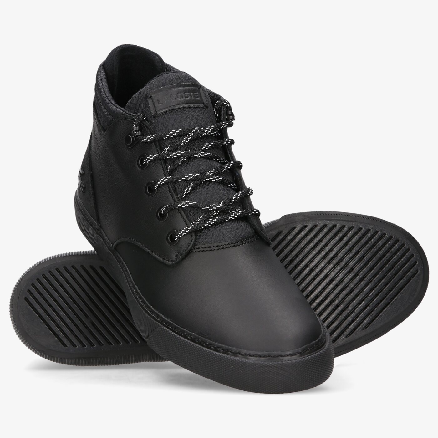 Męskie trampki LACOSTE ESPARRE CHUKKA0320 1 CMA 740cma002002h kolor czarny