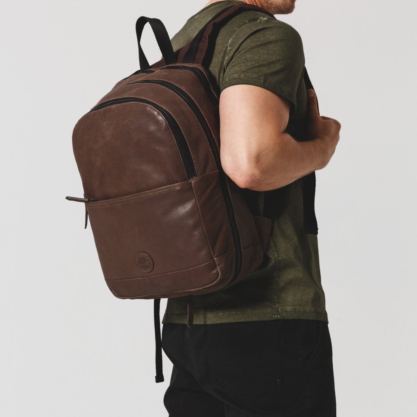 Damski plecak TIMBERLAND PLECAK BACKPACK tb0a1dj12431 kolor brązowy