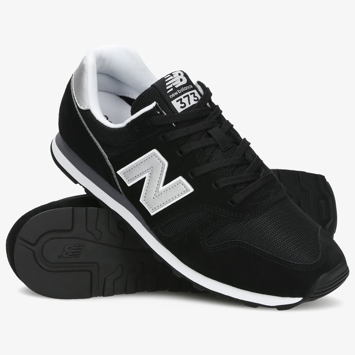 Męskie sneakersy (buty) NEW BALANCE 373  ml373ca2 kolor czarny