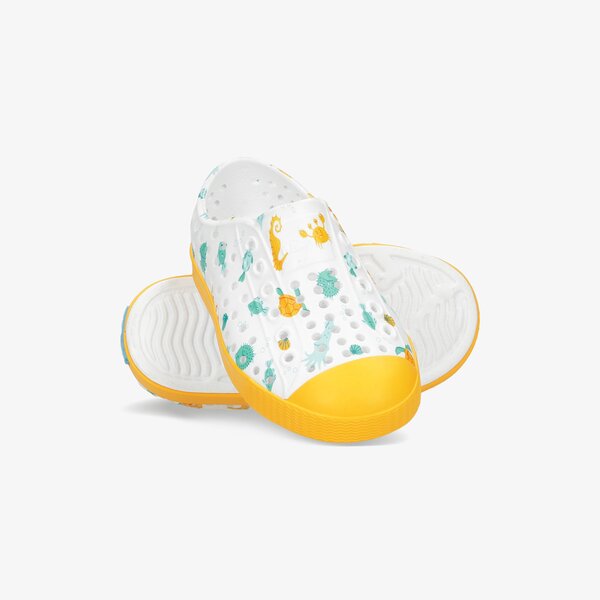 Dziecięce trampki NATIVE JEFFERSON PRINT CHILD 13100101-8969 kolor biały