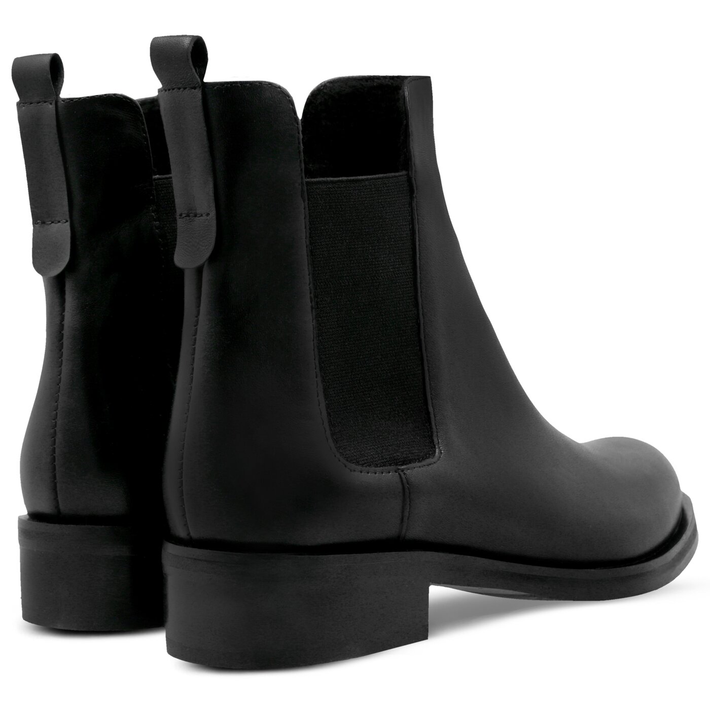 Damskie botki / sztyblety SYMBIOSIS SZTYBLETY LILY 1097001 kolor czarny