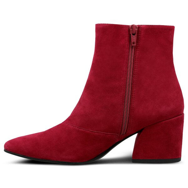 Damskie botki / sztyblety VAGABOND OLIVIA 421704037 kolor bordowy