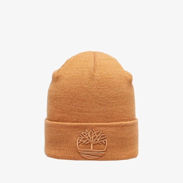 Damska czapka zimowa TIMBERLAND CZAPKA 3D EMBROIDERY BEANIE tb0a65hp2311 kolor żółty