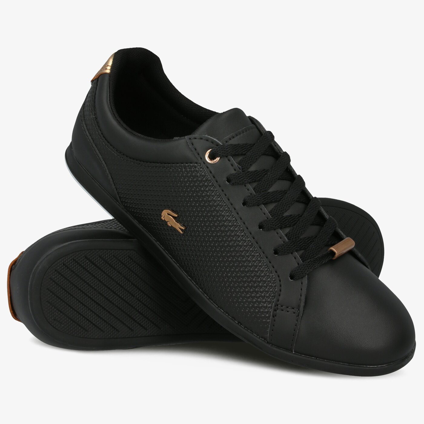 Damskie sneakersy (buty) LACOSTE REY LACE 319 2 CFA 738cfa001702h kolor czarny