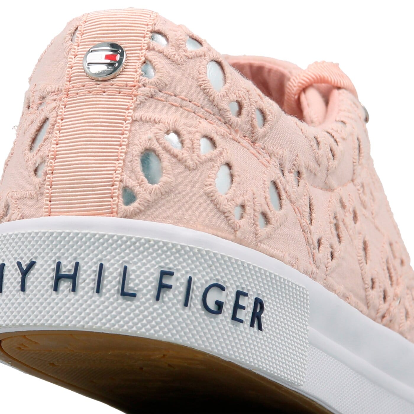 Damskie trampki TOMMY HILFIGER HERITAGE METALLIC STAR SNEAKER fw0fw02472502 kolor różowy