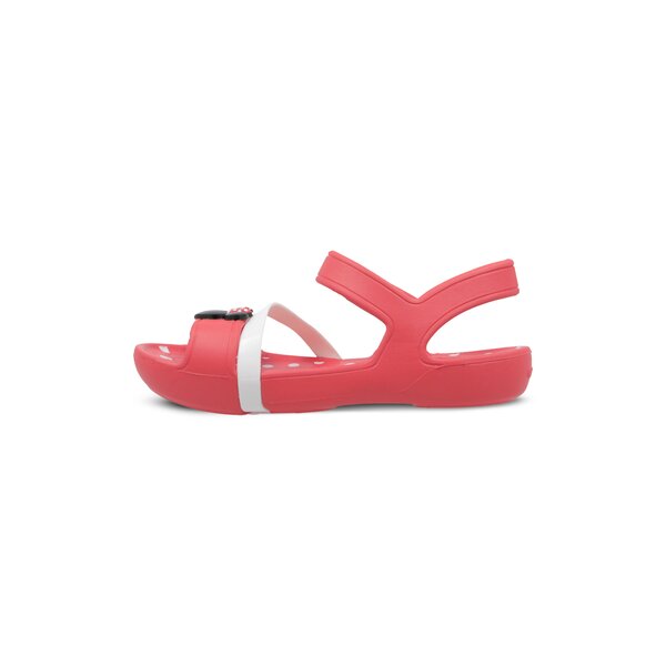 Dziecięce sandały / klapki CROCS LINA MINNIE SANDAL K 2049998c1i kolor czerwony