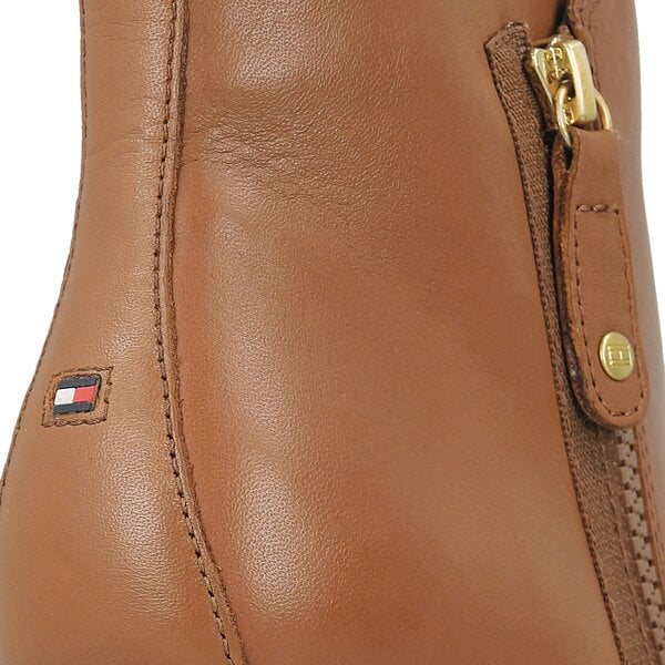 Damskie botki / sztyblety TOMMY HILFIGER ISABELLA 16A fw0fw01845906 kolor brązowy
