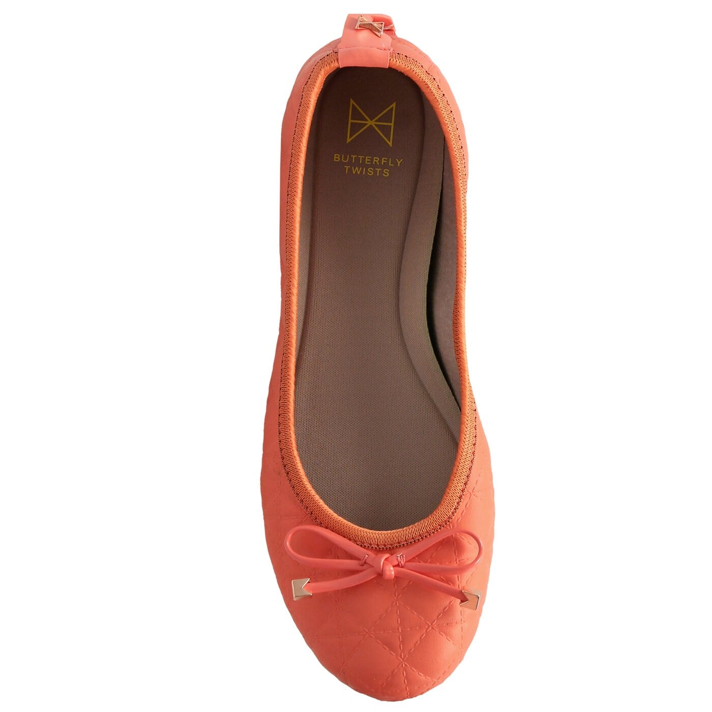 Damskie baleriny (buty) BUTTERFLY TWISTS TEGAN bt21043018 kolor czerwony