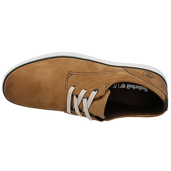 Męskie półbuty TIMBERLAND PLAIN TOE OXFORD a12so kolor brązowy