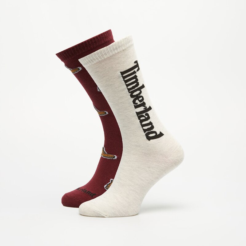 TIMBERLAND SKARPETY 2PP TB ALL OVER PRINT BOOT CREW