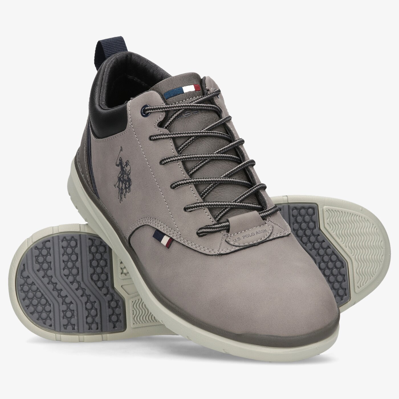 Męskie buty za kostkę U.S. POLO ASSN YGOR001 ygor001tau kolor szary