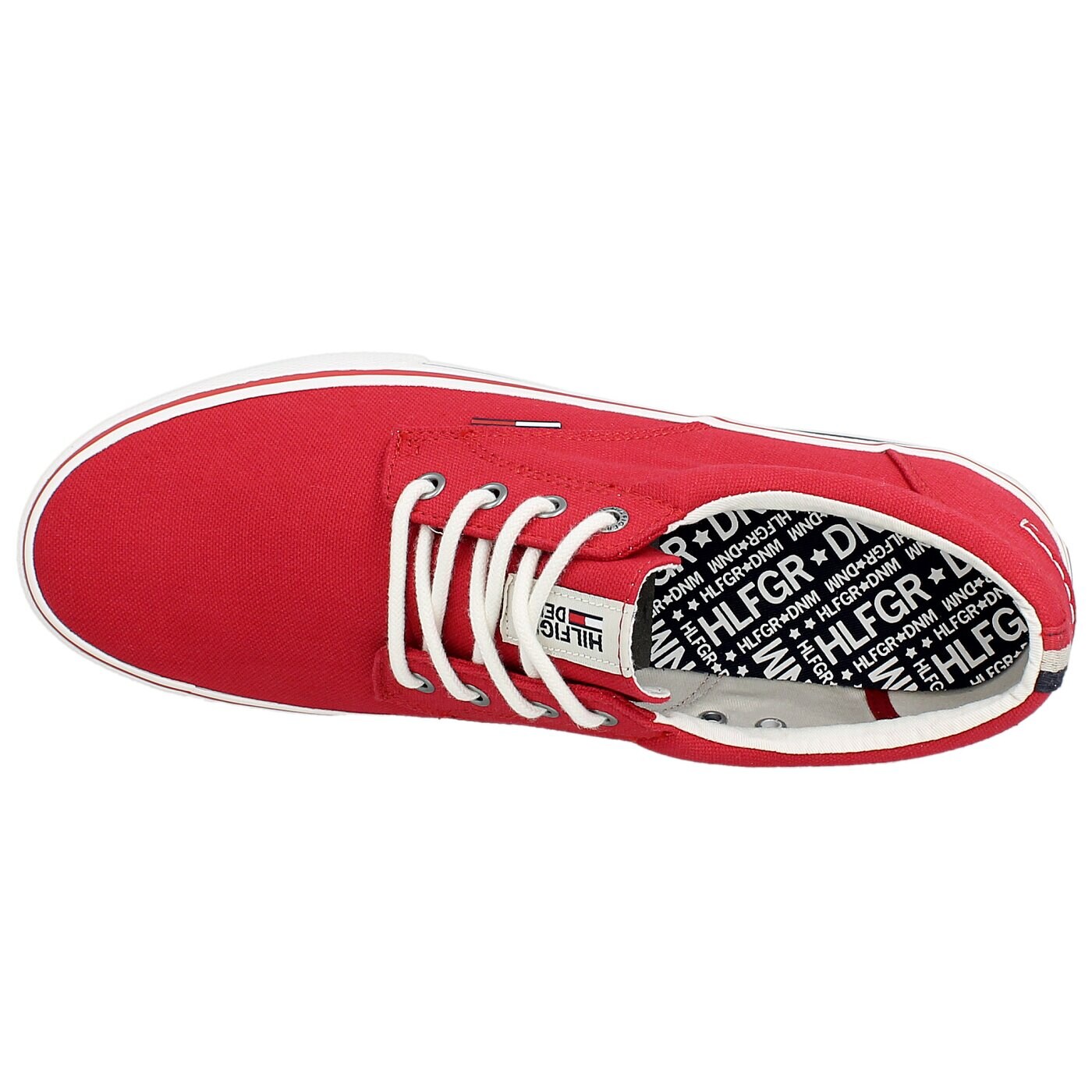 Męskie trampki TOMMY HILFIGER V2385IC 1D1 em56820815611 kolor czerwony