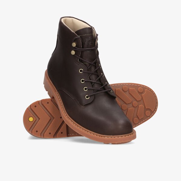 Męskie buty za kostkę TIMBERLAND BELANGER EK+ 6 IN BOOT WP tb0a2fhpv131 kolor brązowy