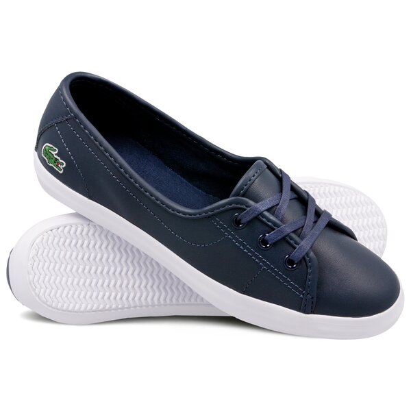 Damskie trampki LACOSTE ZIANE CHUNKY BL 1 CFA 737cfa0063092 kolor granatowy