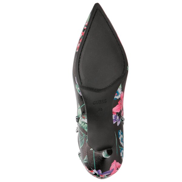 Damskie botki / sztyblety GUESS DAINTY2 flda24fap09multi kolor czarny