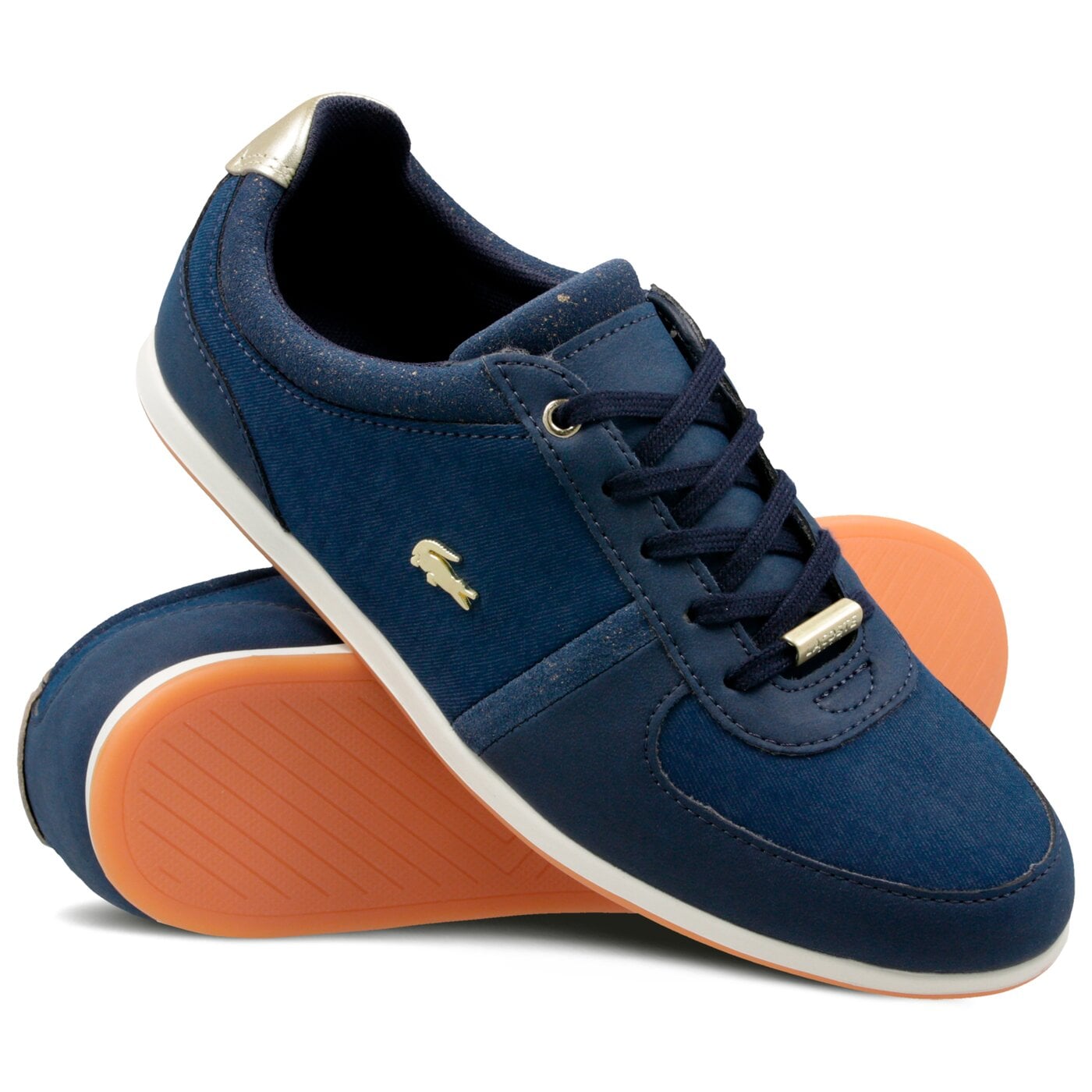 Damskie sneakersy (buty) LACOSTE REY SPORT 119 2 CFA 737cfa0040ng5 kolor granatowy