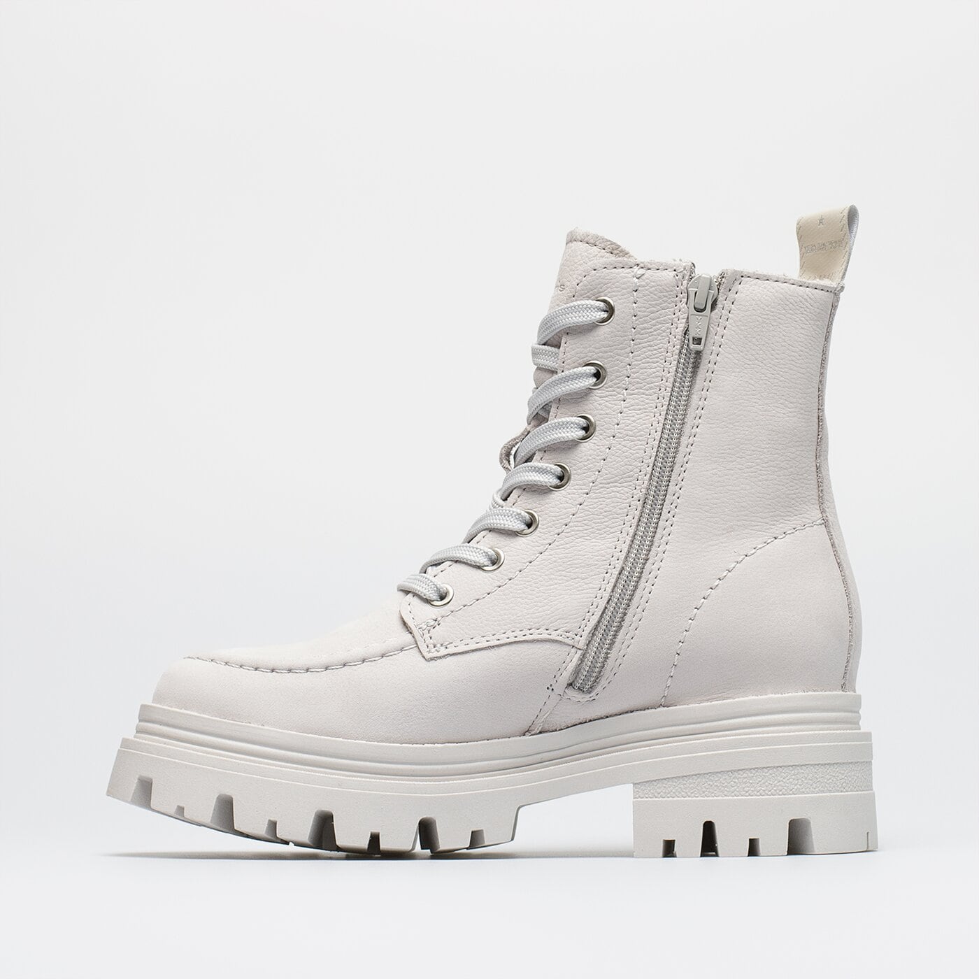 Damskie botki / sztyblety TAMARIS BOOTS 45 L.GRY 1-1-25240-29-203 kolor beżowy