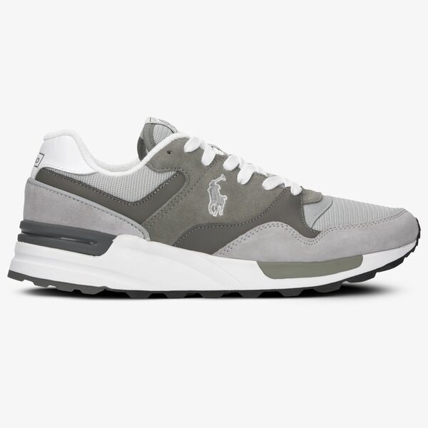Męskie sneakersy (buty) POLO RL TRCKSTR PONY SNEAKERS ATHLETIC SHOE  809773080002 kolor szary
