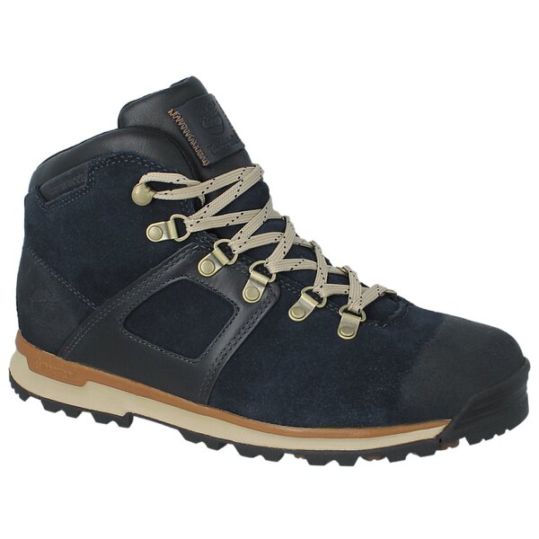 Męskie buty outdoor (trekkingowe) TIMBERLAND GT SCRAMBLE MID LEATHER WP  a113v kolor granatowy