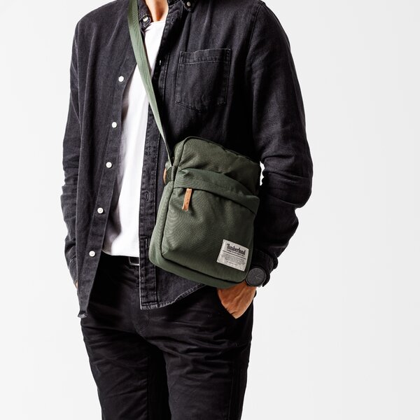 TIMBERLAND TORBA LARGE CROSS BODY tb0a1d1yu311 kolor zielony