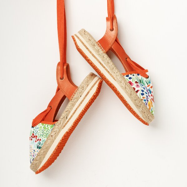 Damskie sandały PAEZ TOMIC CLASSIC ANKLE PRINT FELIZIA ORANGE 1833020s00-800 kolor pomarańczowy