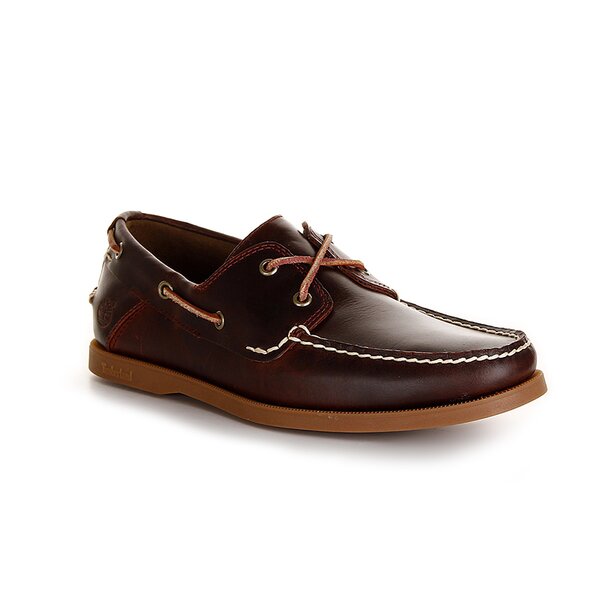 Męskie mokasyny TIMBERLAND HERITAGE BOAT 2 EYE 6363r kolor brązowy