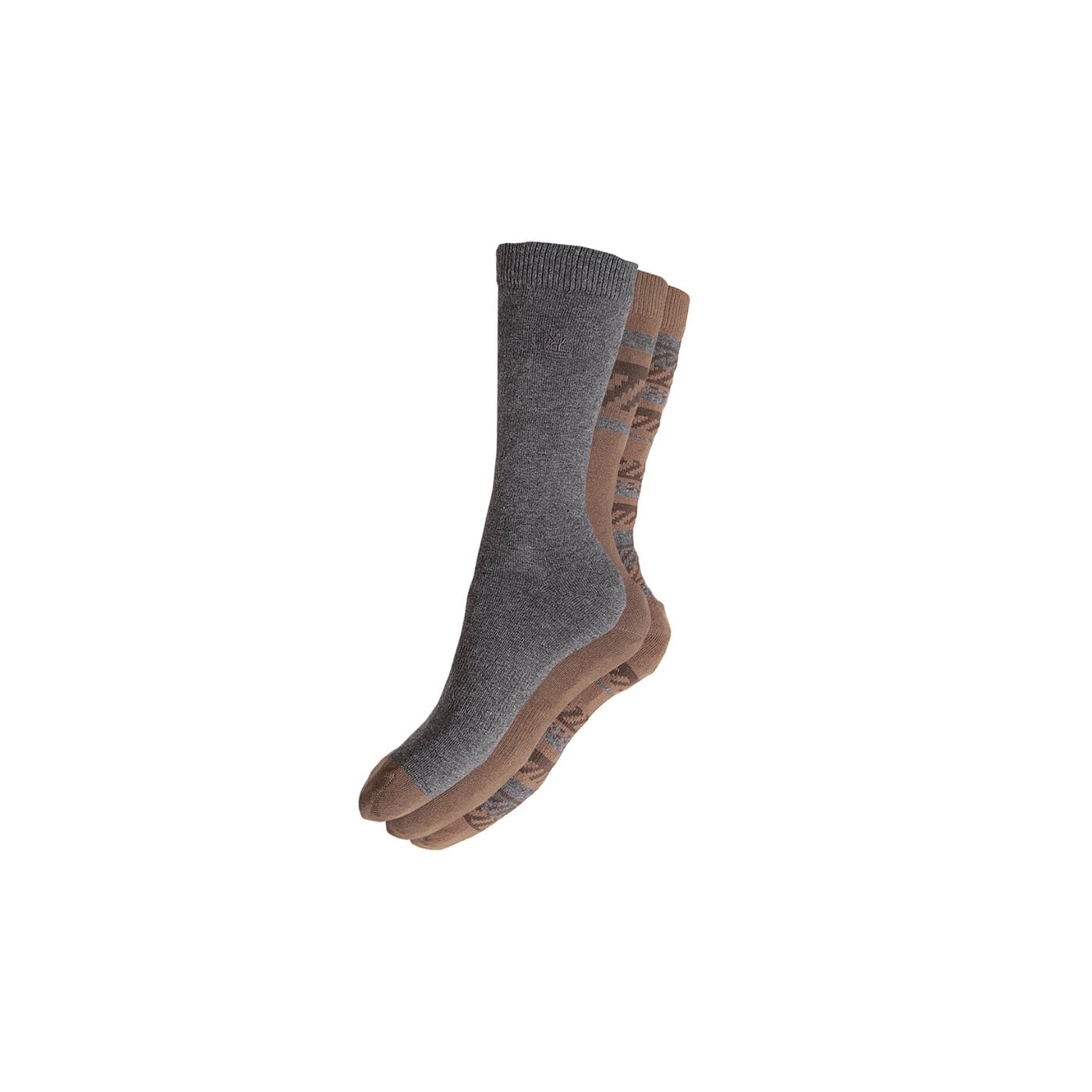 Męskie skarpetki TIMBERLAND SKARPETY 3PP SOCK GIFT BOX j0219244 kolor beżowy