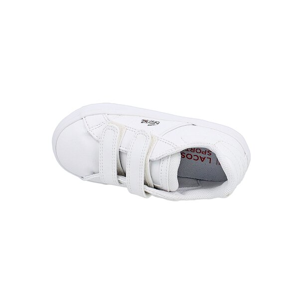 Dziecięce sneakersy (buty) LACOSTE FAIRLEAD FSM  729spi300721g kolor biały