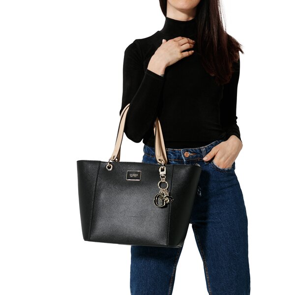 Damska torebka GUESS TOREBKA KAMRYN TOTE hwer6691230bla kolor czarny