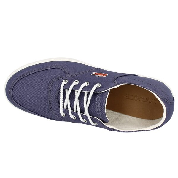 Damskie trampki LACOSTE GLENDON W 3 725srw0012120 kolor granatowy