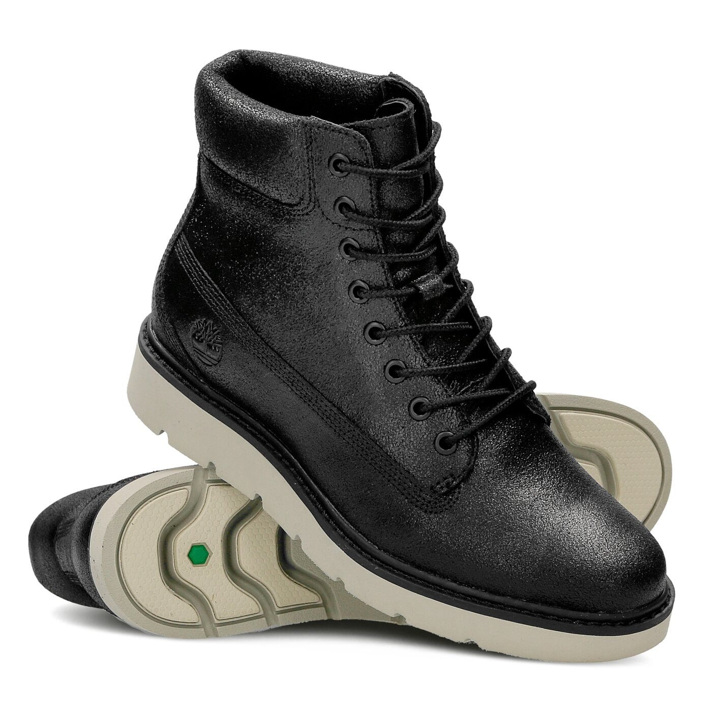 Damskie botki / sztyblety TIMBERLAND KENNISTON 6IN LACE UP a1iry kolor czarny