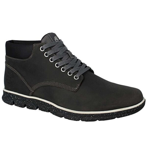 Męskie buty za kostkę TIMBERLAND BRADSTREET CHUKKA LEATHER LEATHER a14nv kolor czarny