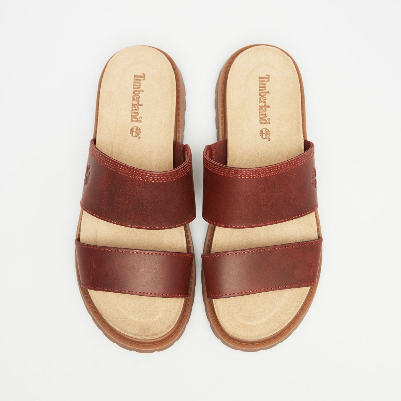 Damskie klapki TIMBERLAND CLAIREMONT WAY tb0a63preq81 kolor brązowy