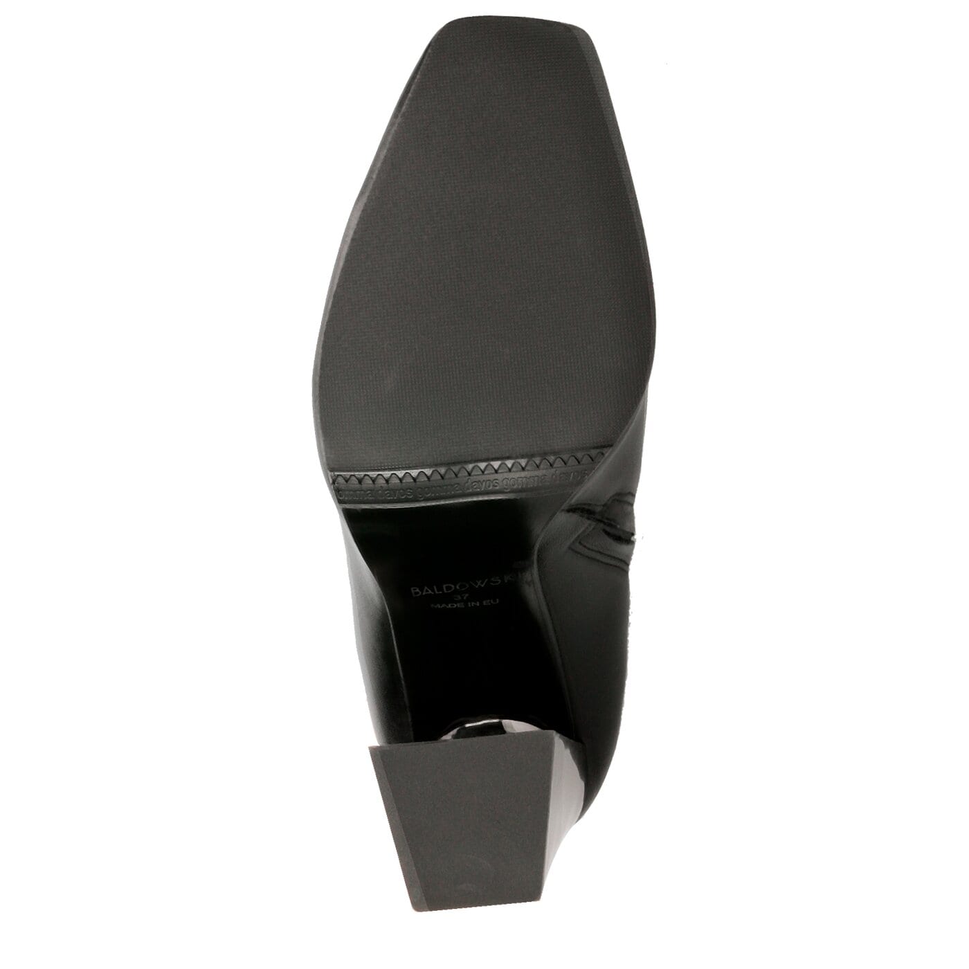 Damskie buty za kostkę BALDOWSKI BOTEK NA SŁUPKU D021644048008 d021644048008 kolor czarny