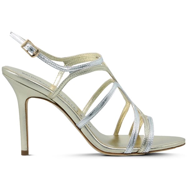 Damskie sandały BALDOWSKI BY ZIEŃ SANDAŁY NA SZPILCE z00039/3436/s01 kolor srebrny