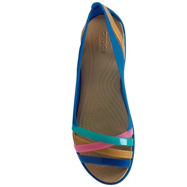 Damskie sandały CROCS ISABELLA HUARACHE 2 FLAT W 2049124ht kolor granatowy