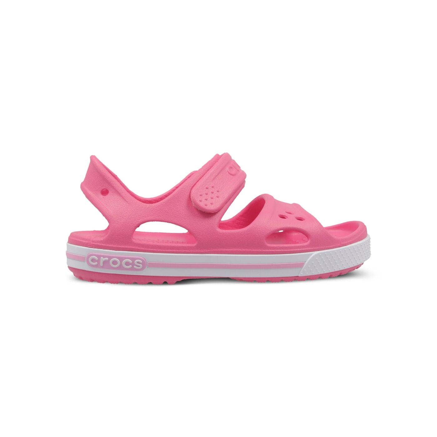 Dziecięce sandały / klapki CROCS CROCBAND II SANDAL PS 1485466ik kolor różowy