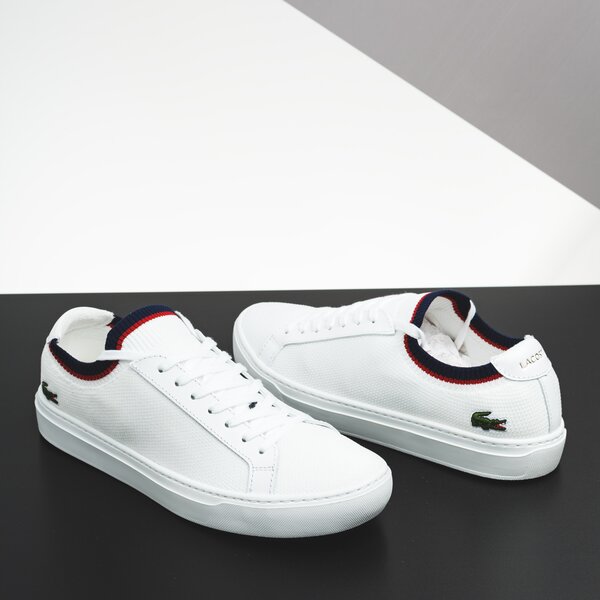 Męskie sneakersy (buty) LACOSTE LA PIQUÉE 119 1 CMA 737cma0038407 kolor biały
