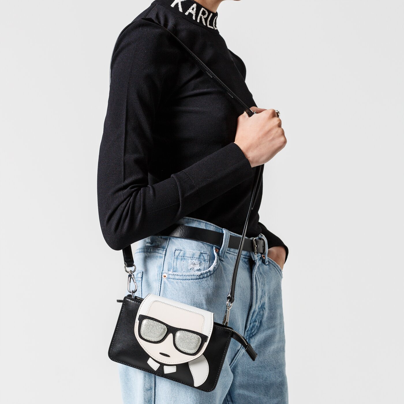 Damska torebka KARL LAGERFELD TOREBKA TRIPLE POUCH 3237999 kolor multicolor