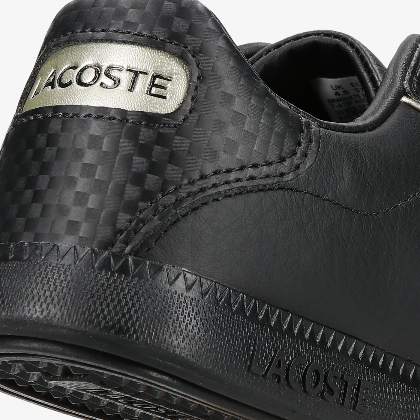 Damskie sneakersy (buty) LACOSTE GRADUATE 0721 1 SFA 741sfa007702h kolor czarny