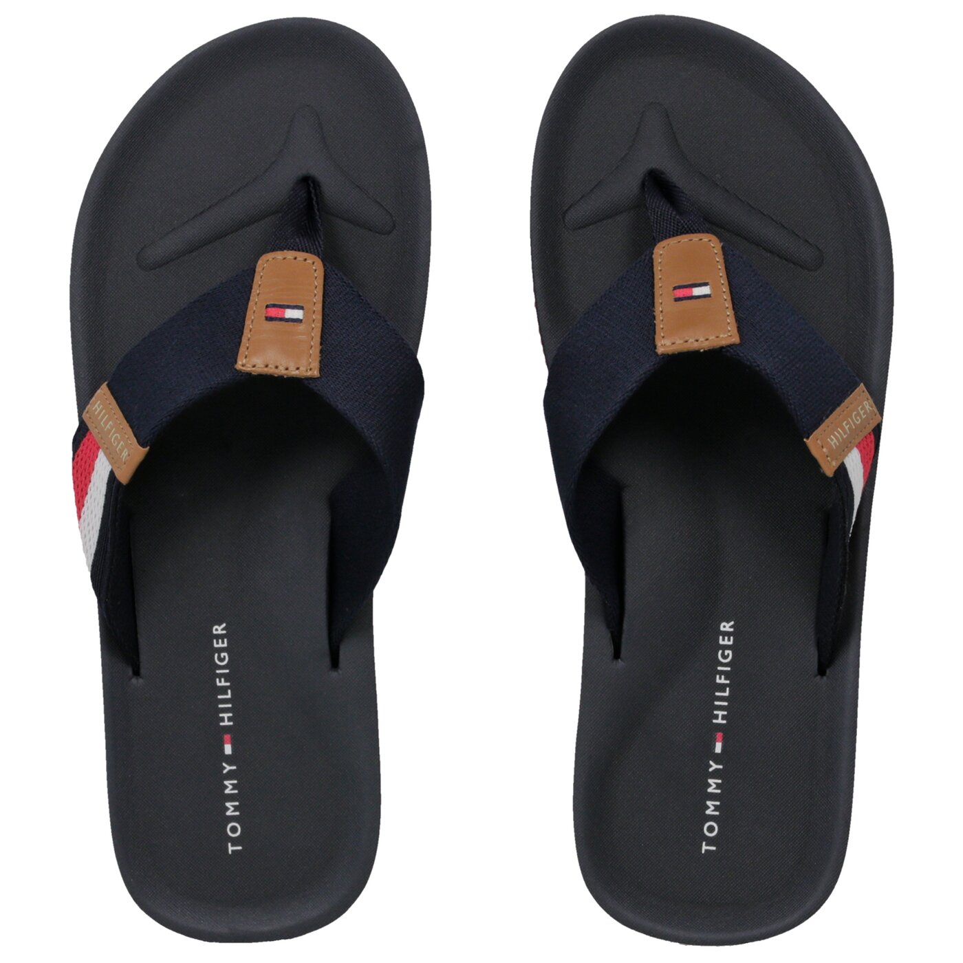 Męskie klapki TOMMY HILFIGER BRIAN 14 fm0fm02079403 kolor granatowy