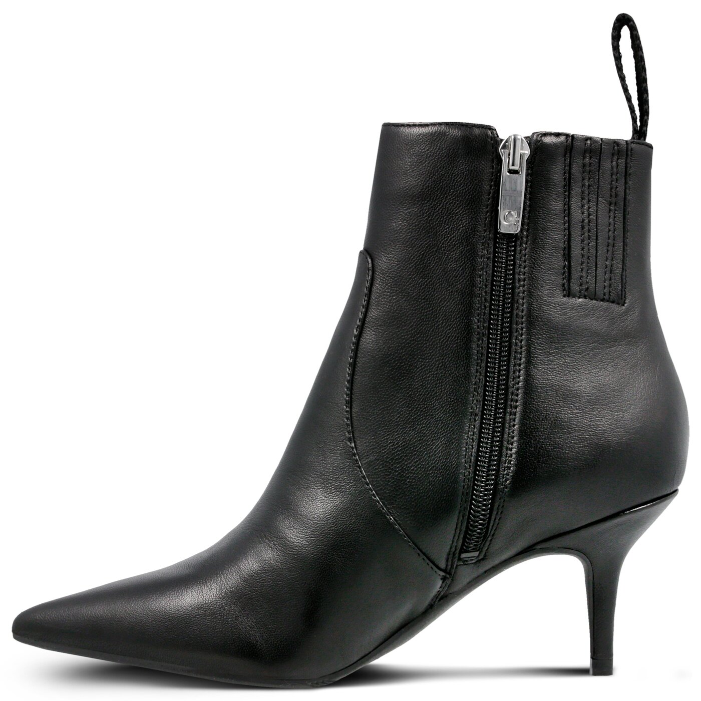 Damskie botki / sztyblety GUESS DEIDRA flde14lea09black kolor czarny