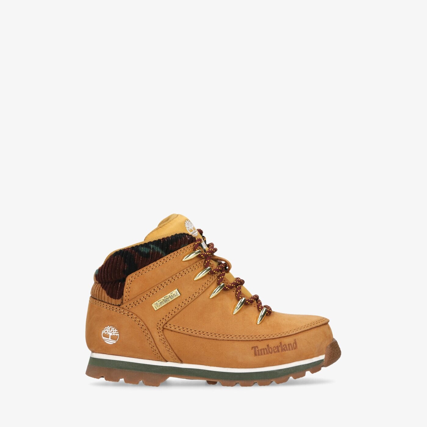 Dziecięce buty outdoor / trekkingowe TIMBERLAND EURO SPRINT  tb0a2fgn2311 kolor żółty